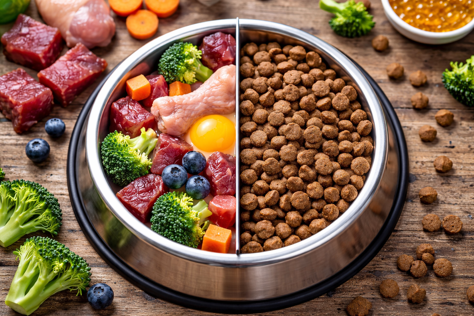 🥩 BARF oder Trockenfutter – was ist besser für Hunde?
